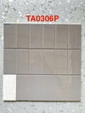 Gạch thẻ xương bóng phẳng KT 75x150mm TA0306P
