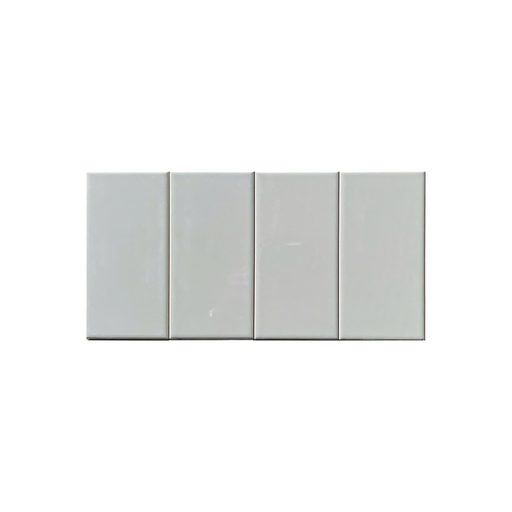 [STA75152] Gạch thẻ Việt Nam  KT 75x150mm xám lạnh bóng phẳng loại 1 mã STA75152