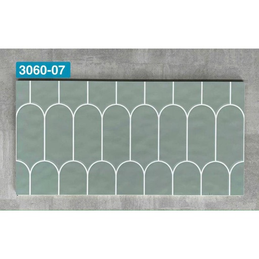 [DS3060-7] Gạch xanh lá nhạt họa tiết lông vũ 300x600mm mã DS3060-07
