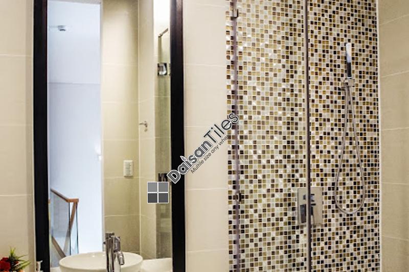 Mosaic thủy tinh - Điểm nhấn hoàn hảo cho phòng tắm