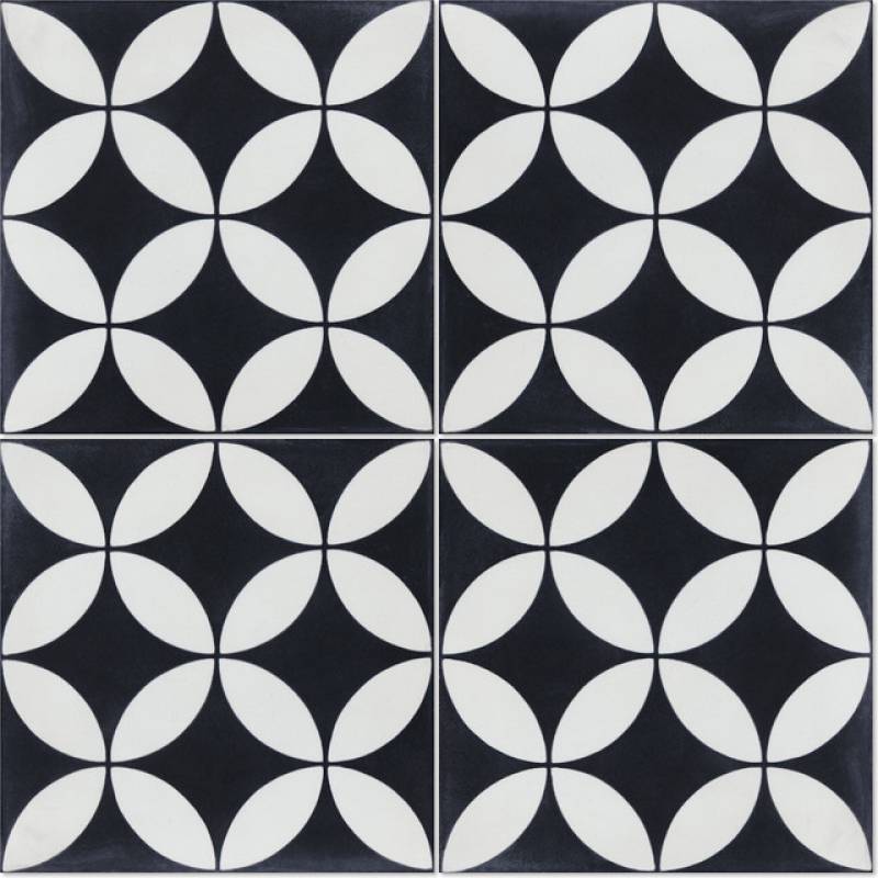 Gạch bông men KT 200x200mm DC231-REP07( băng dính vàng)