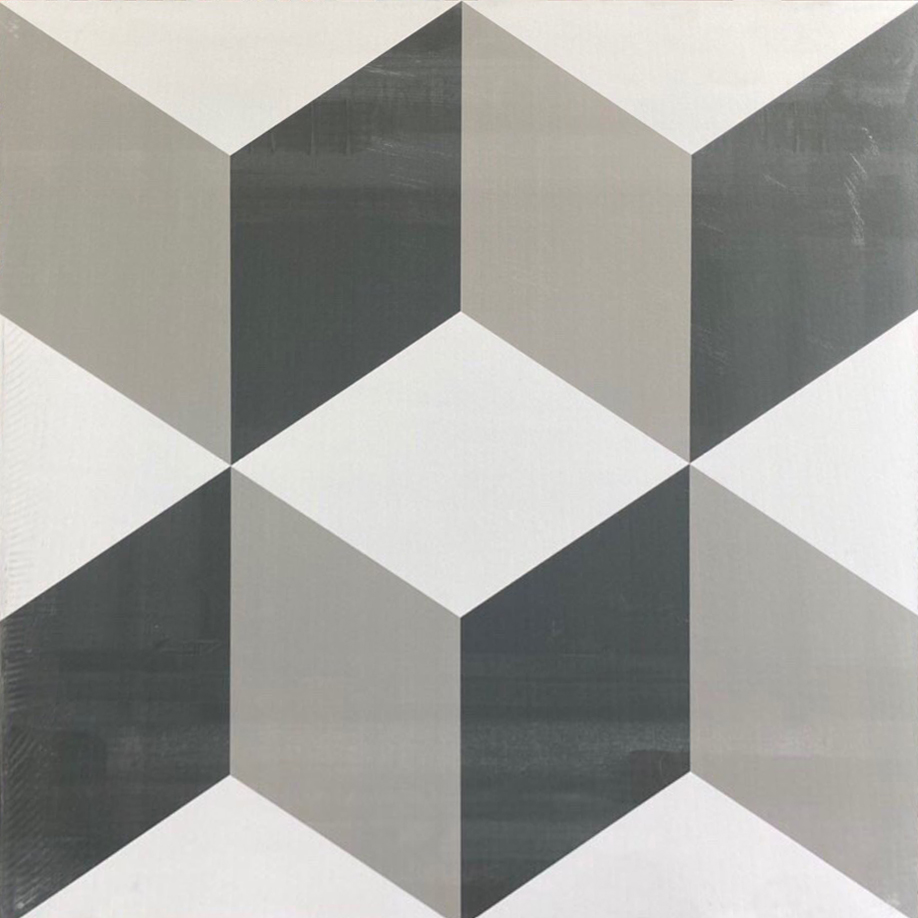 Gạch Bông KT 200x200mm mã F2091 ( BD trắng)