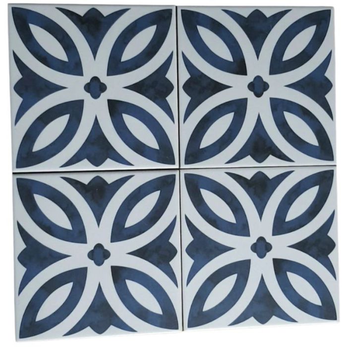 Gạch bông KT 200x200mm (BD trắng) DS2902