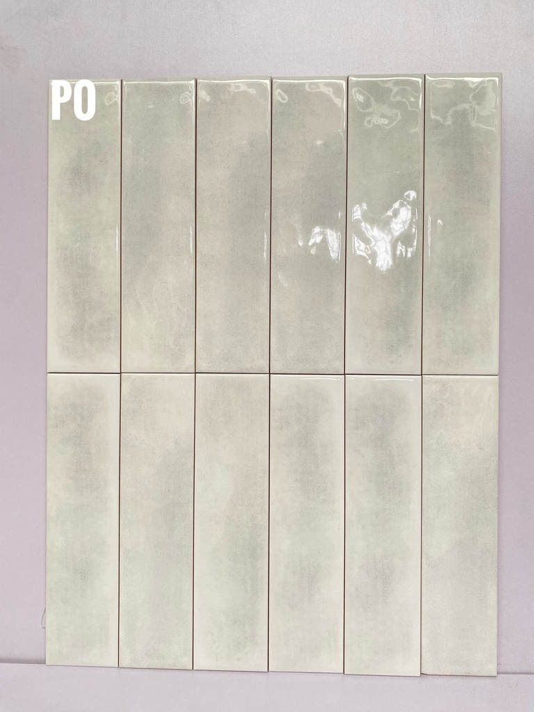 Gạch thẻ trắng lượn mặt KT 75x300mm mã 7532P0