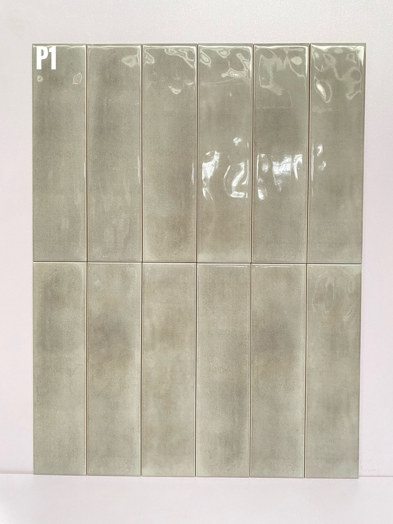 Gạch thẻ ghi xám lượn mặt KT 75x300mm mã 7532P1