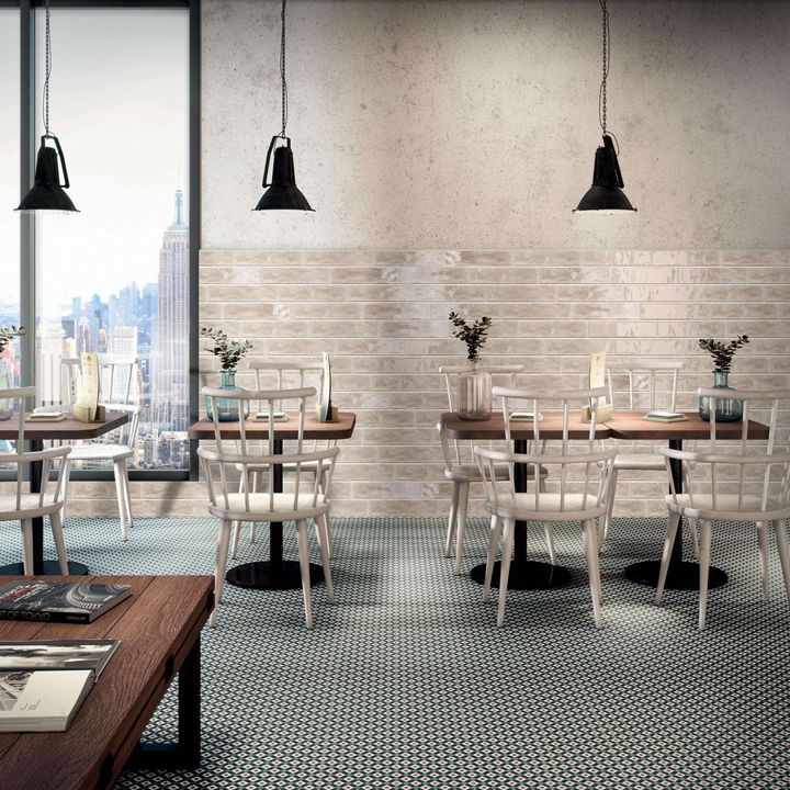 Gạch thẻ ghi xám lượn mặt KT 75x300mm mã 7532P1