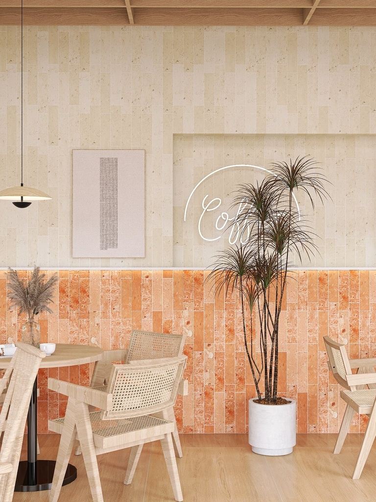 Gạch thẻ porcelain 75x300mm mã MD7534M17