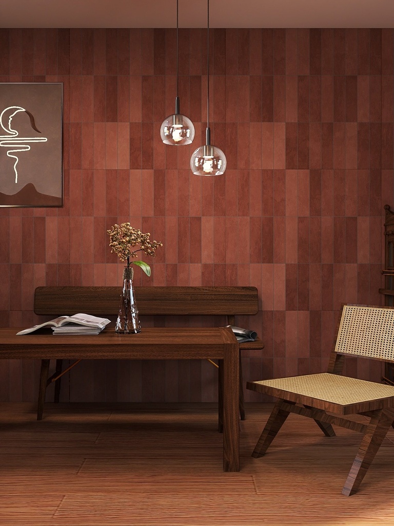 Gạch thẻ porcelain 75x300mm mã MD7534M23