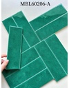 Gạch gốm men rạn KT 60x200mm xanh ngọc MBL60206-A