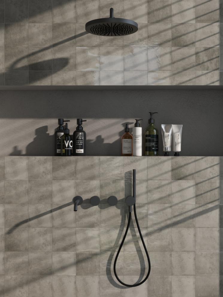 Gạch thẻ Porcelain bóng lượn KT 150x150mm mã 1503G