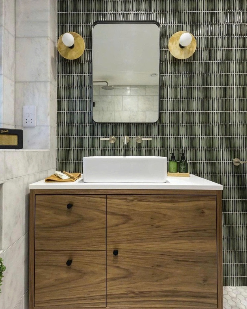 Gạch Mosaic thẻ que 12x92mm mã 129203 109A