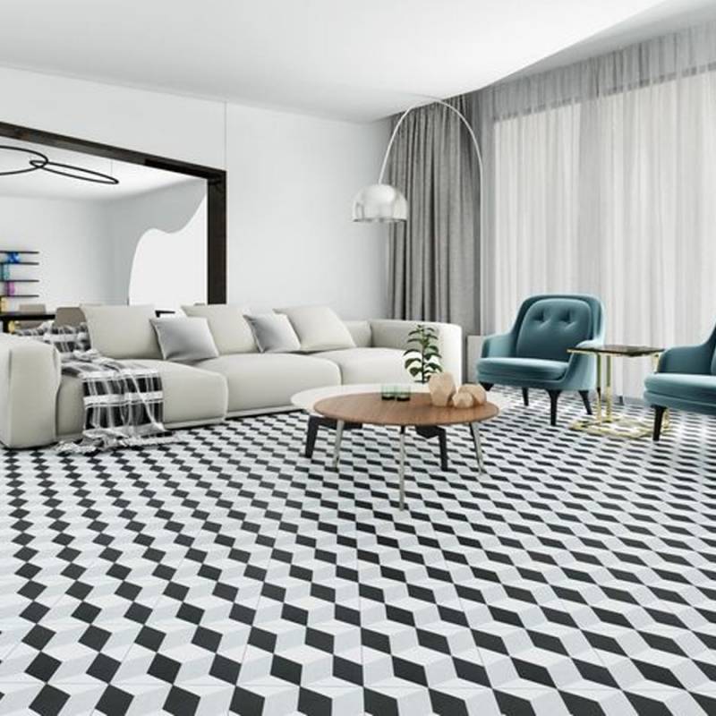 Gạch bông  KT 200x200mm mã F2091