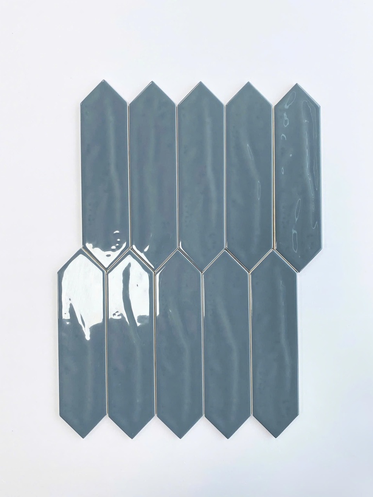 Gạch thẻ mũi tên 75x300mm xanh nhạt 75304J