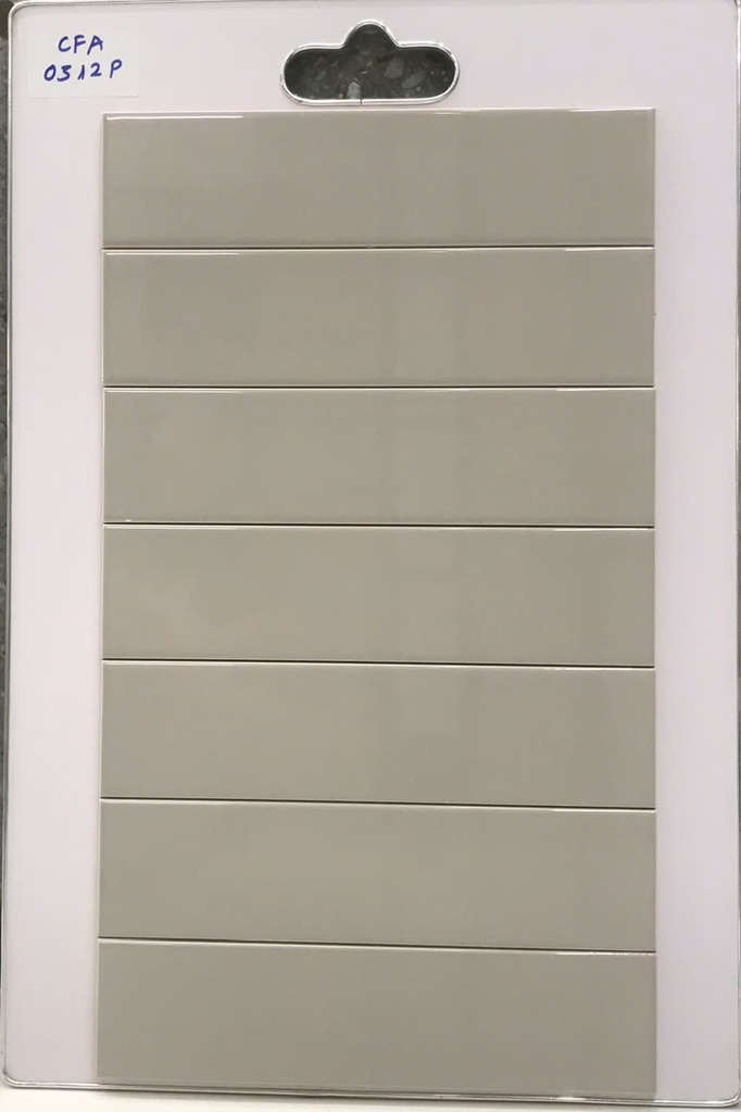 Gạch thẻ xám bóng phẳng 75x300mm CFA0312P