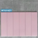 Gạch thẻ hồng mờ phẳng 75x300mm M75316ZY