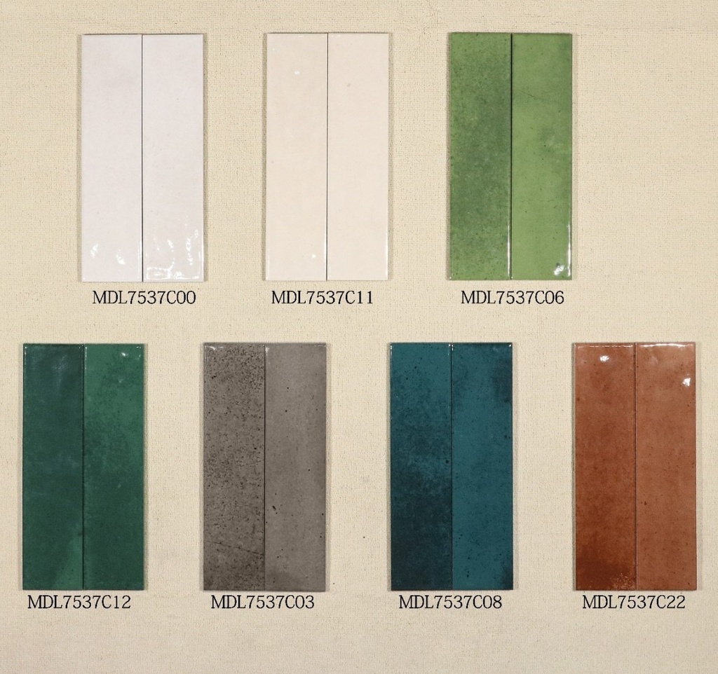 Gạch thẻ Porcelain men bóng KT 75x300 MDL7537C00