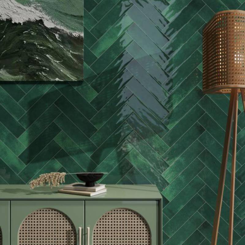 Gạch thẻ Porcelain men bóng KT 75x300 MDL7537C12