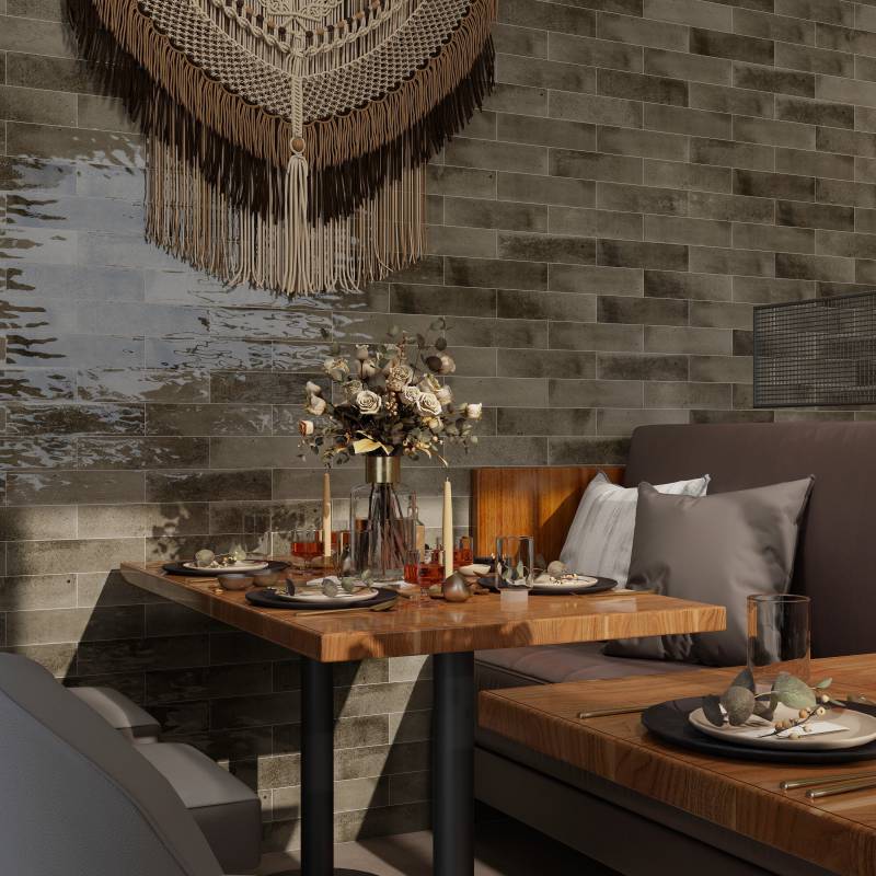 Gạch thẻ Porcelain men bóng KT 75x300 MDL7537C03