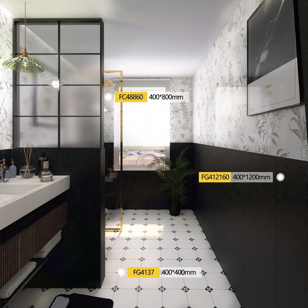 Gạch bông 400x400mm mã F4137