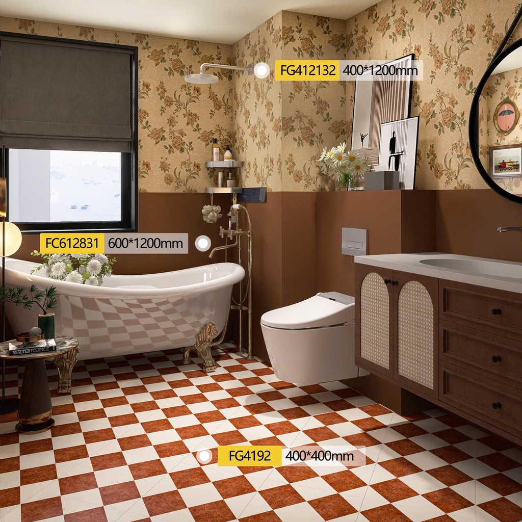 Gạch bông 400x400mm mã F4192