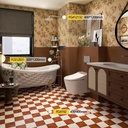 Gạch bông 400x400mm mã F4192