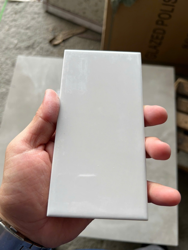 Gạch thẻ xám lạnh bóng phẳng KT 75x150mm mã STA75152