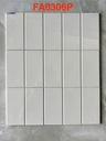 Gạch thẻ xám bóng phẳng KT 75x150mm FA0306P