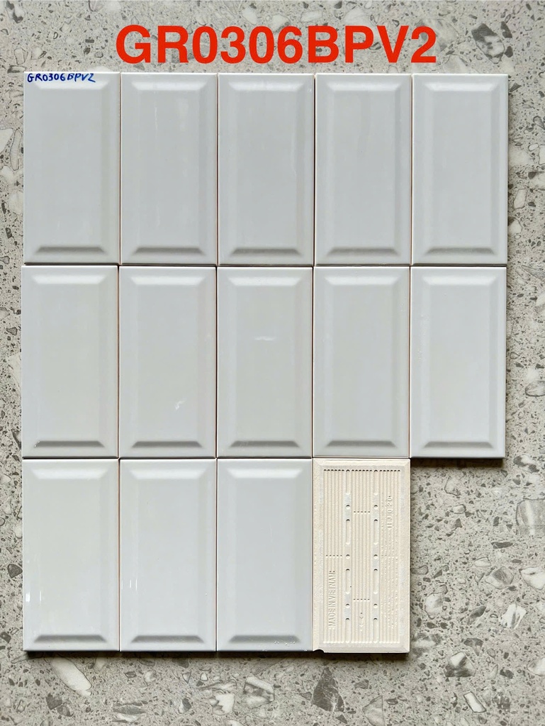 [GR0306BPV2] Gạch thẻ kích thước 75x150mm mã  GR0306BPV2