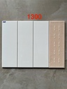 Gạch thẻ trắng bóng phẳng KT 100x300mm mã STA1300