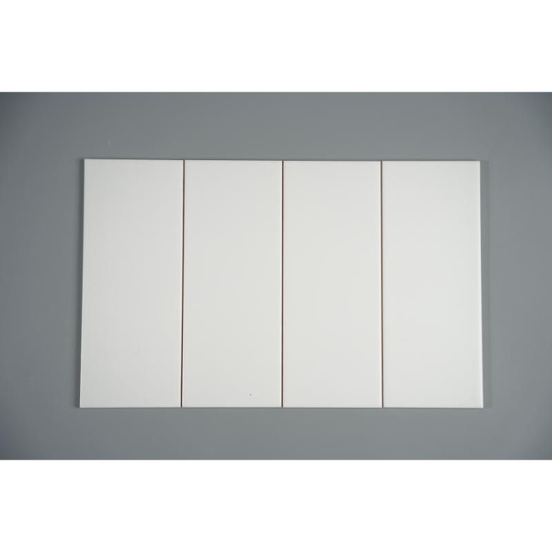 Gạch thẻ trắng mờ KT 100x250mm STA10256