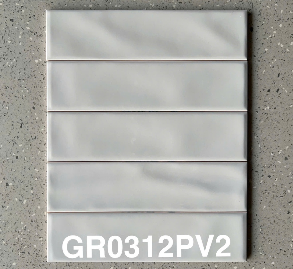 Gạch thẻ xám lạnh mờ phẳng KT GR0312PV2