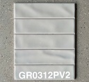 Gạch thẻ xám lạnh mờ phẳng KT GR0312PV2