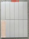 Gạch thẻ xám lạnh mờ phẳng kt 75x300 0289-0