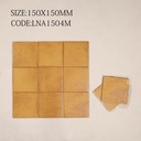 Gạch thẻ Porcelain mờ lượn KT 150x150mm mã 1504M