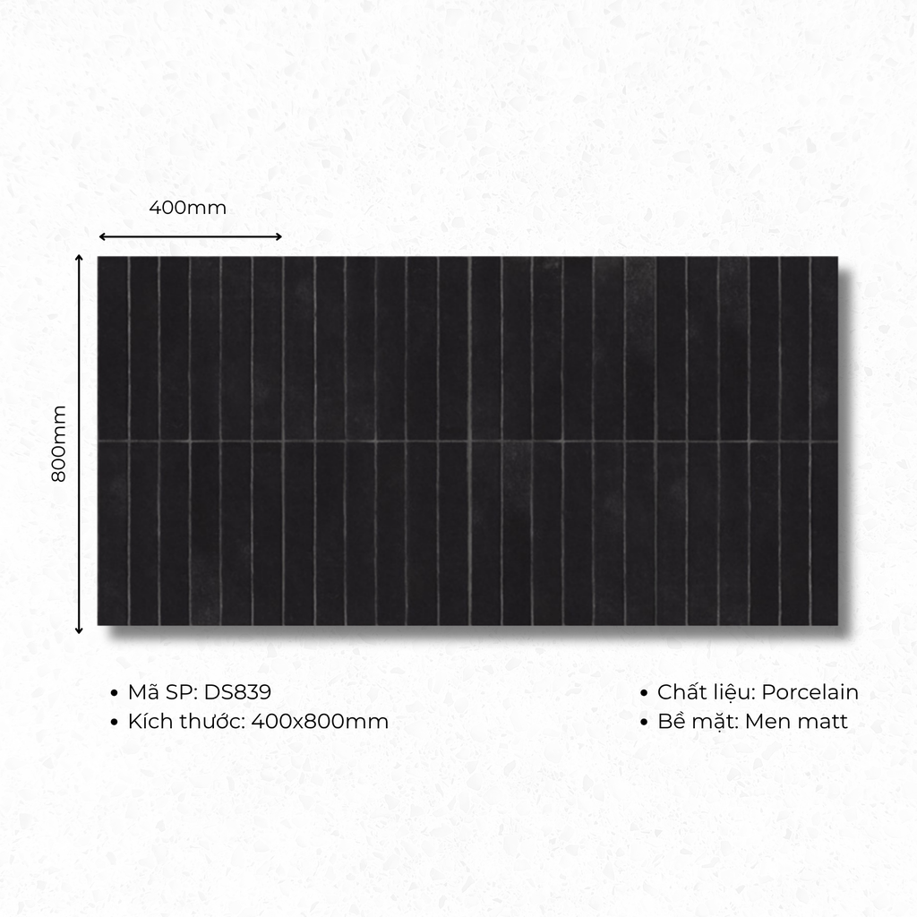 Gạch ốp lát 400x800 mã DS839 (1thùng/1.92m2/6v/36,5kg)