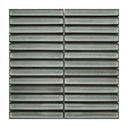 Mosaic Stackbond - xám lõm mặt SZ091-A