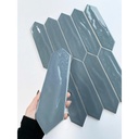 Gạch thẻ mũi tên 75x300mm xanh nhạt 75304J