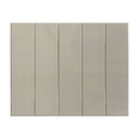 Gạch thẻ Việt Nam KT 75x300mm xám bóng phẳng loại 1 mã CGR0312P