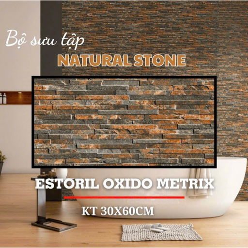 [DS06] Gạch Ấn Độ ốp tường nội ngoại thất 300x600mm DS06