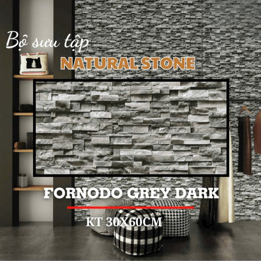 [DS02] Gạch Ấn Độ ốp tường nội ngoại thất 300x600mm DS02