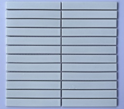 [2201] Gạch mosaic que trắng size 22x145mm mã 2201