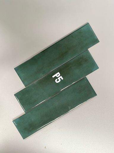 [7532P5] Gạch thẻ xanh đậm lượn mặt KT 75x300mm mã 7532P5